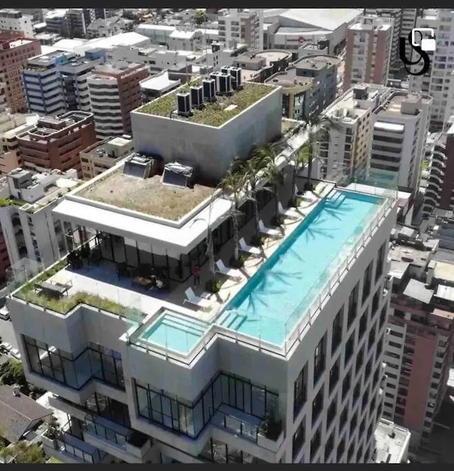Apartmán Qorner Studio De Lujo En Zona Privilegiada! Quito 0*,  Ekvádor