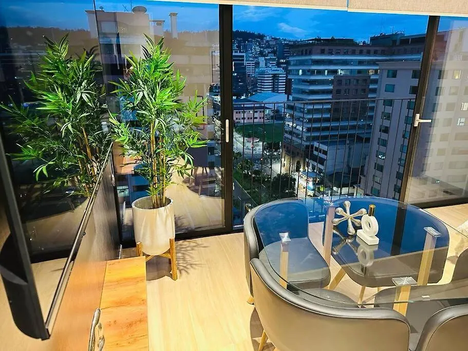 Apartmán Qorner Studio De Lujo En Zona Privilegiada! Quito 0*,